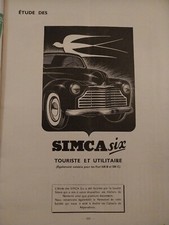 REVUE TECHNIQUE SIMCA SIX