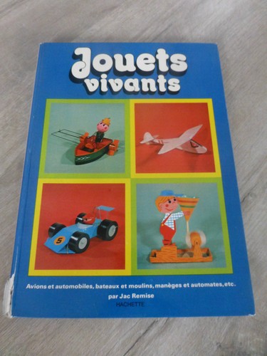 Ancien livre jouets vivants - livre,