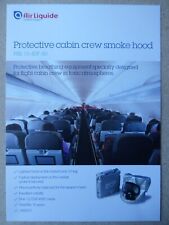 DOCUMENT PUB AIR LIQUIDE OXYGEN OXYGENE PROTECTIVE FLIGHT CABIN CREW SMOKE HOOD 