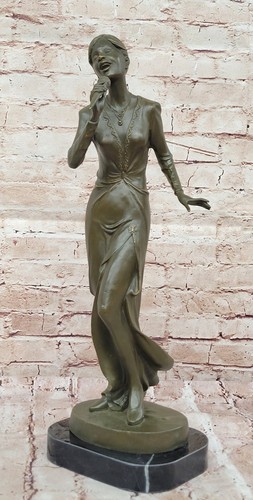 Statue bronze chaud une - en, d'une
