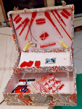 Boite à couture Jouet  vintage  années 70 avec accessoires (incomplète)