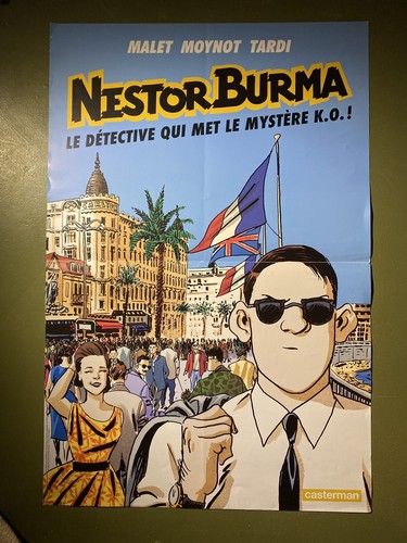 Affiche nestor burma malet - burma,
