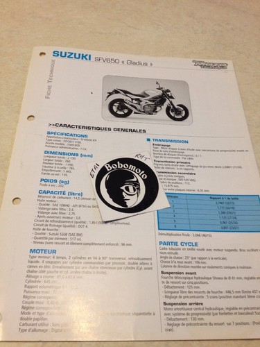 Suzuki sfv650 gladius sfv 650 - suzuki,