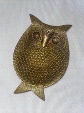 Collection chouette hibou vide-poche en métal , décoration intérieure