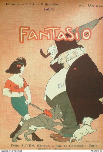Fantasio 316 1920 del marle - del,