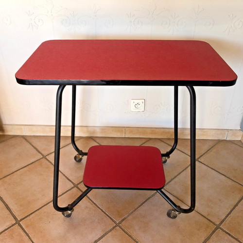 Desserte roulante table - desserte,