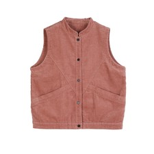 Femme Velours Gilet Pull Gilet