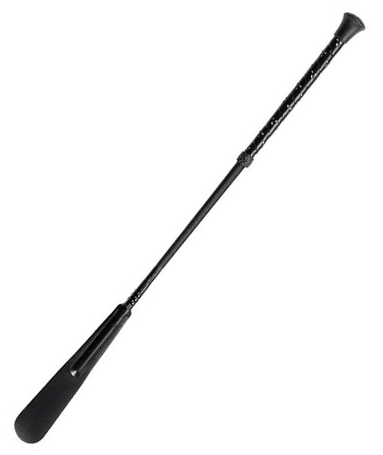 Fouet manche cuir avec - , strass