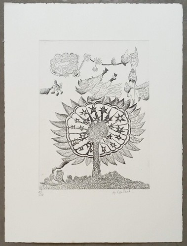 Aristide caillaud eau forte - aristide, /