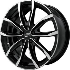 Jante alu MIM EVO001 16" 6.5J 5x108 ET 40 73.1 BLACK POLISHED