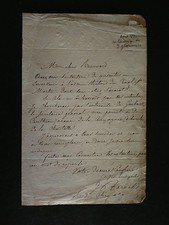 1830 - L.A.S. de Pierre Jules BAROCHE à Charles RENOUARD, politiciens