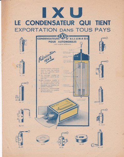 Ancienne publicite automobile - ancienne,