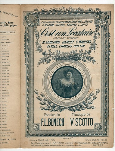 Henriette leblond partition - leblond,