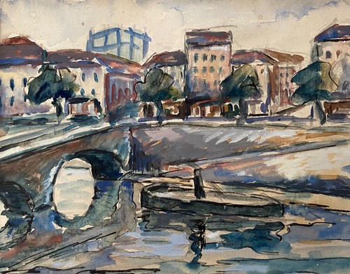 Péniche sur seine - la,