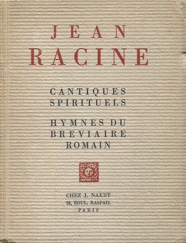 Jean racine cantiques - -,