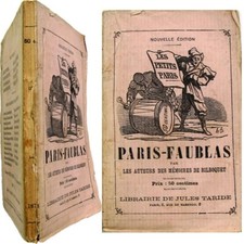 Paris Faublas auteurs mémoires de Bilboquet c1854 Delord Frémy Texier Taride