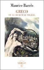 Greco ou le secret de Tolède - Maurice Barrès - V2011130