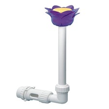 Fontaine pulv??risatrice cascade piscine forme fleur avec distance d'eau r??glab