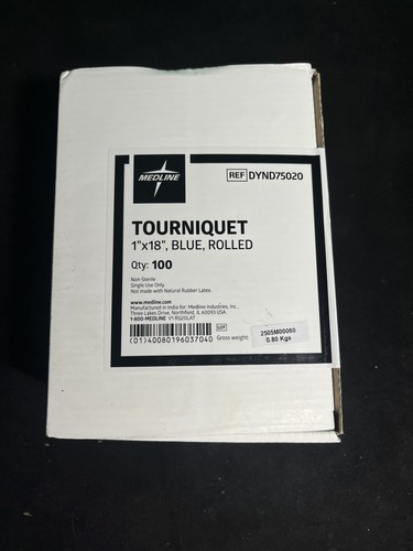 100 medline tourniquet - (3x),