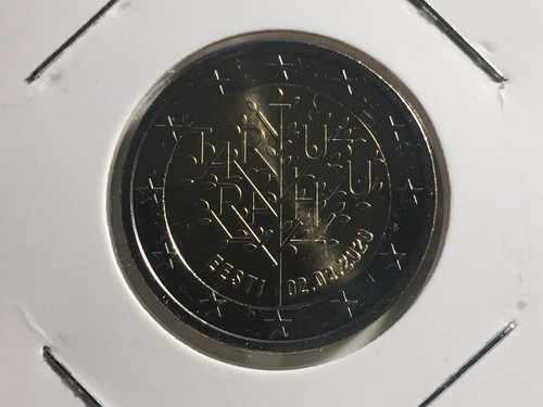 Euro estonie 2020 100 ans - euro,
