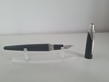 Dunhill AD2000 Midnight noir  Stardust stylo à plume , plume en or 18 cts