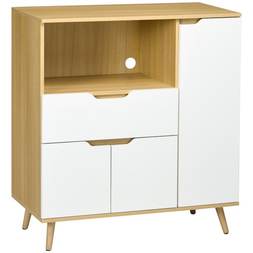 Homcom meuble micro onde - meuble, de