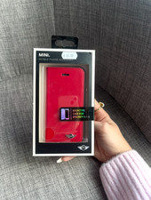Etui logo MINI, rouge Iphone