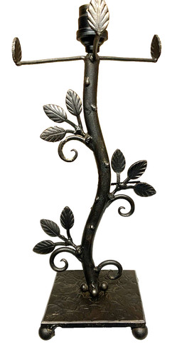Ancien pied lampe - ancien, de