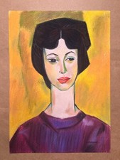 OSWALDO GUAYASAMIN Dessin sur papier (fait main) signé et estampillé techniqu...