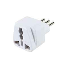 X Adaptateur Prise Italienne À Prise Américaine USA / Anglaise UK Moc