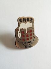 Pin's  choppe de bière Chez Mimi Lisbourg 62134 , Var , Café , Pub