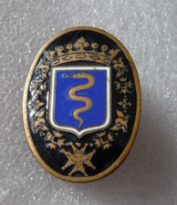 INSIGNE MILITAIRE MARINE CROISEUR LE COLBERT 1939 / 1940 / ARTHUS BERTRAND BE