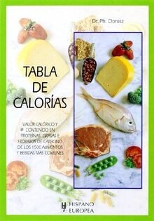 Tabla calorias dorosz - tabla, de