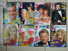 Lot de 8 télé 7 jours de