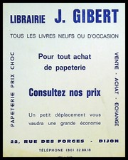 Buvard Publicitaire, Librairie