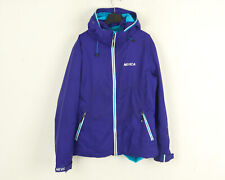 Veste De Ski Femme Nevica UK 16 À Capuche Hiver Violet Neige