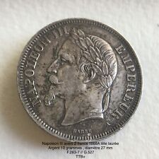 NAPOLEON III 2 francs TÊTE