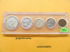 1950 Argent Naissance Année Kit 5 Pièces (Autres Ans Aussi)
