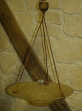 Lustre suspension vasque ronde - lustre,
