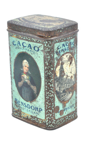 Vintage advertising box - advertising, cacao