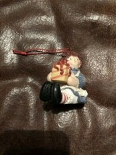 VINTAGE RAGGEDY ANN CHRISTMAS ORNAMENT
