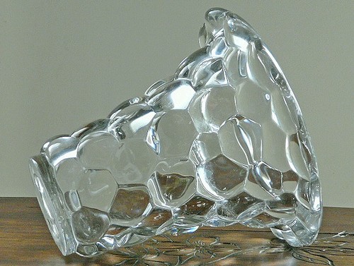 Ancien vase verre cristal - en,