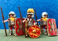 Playmobil Romain History Soldat Militaire Centurion Gaulois Custom Vintage