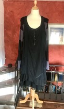 ROBE Noire et Grise en 2 parties "ONE STEP" – T 42*