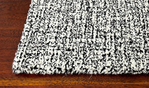 Noir handmade intérieur tapis - intérieur,