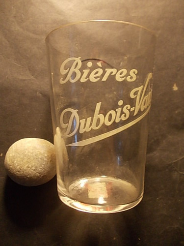 Superbe verre bère - , 1950