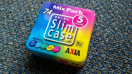 Minidisc axia slim case - minidisc,