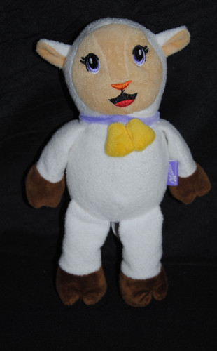 Doudou mouton blanc mauve - 🍀doudou,