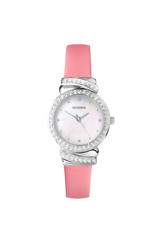 Sekonda femmes cuir bracelet - cuir,
