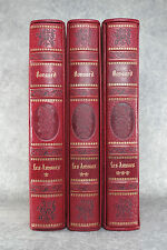 RONSARD.  LES AMOURS. ENLUMINURES DE LUCY BOUCHER. 1974-1975. 3 VOLUMES.